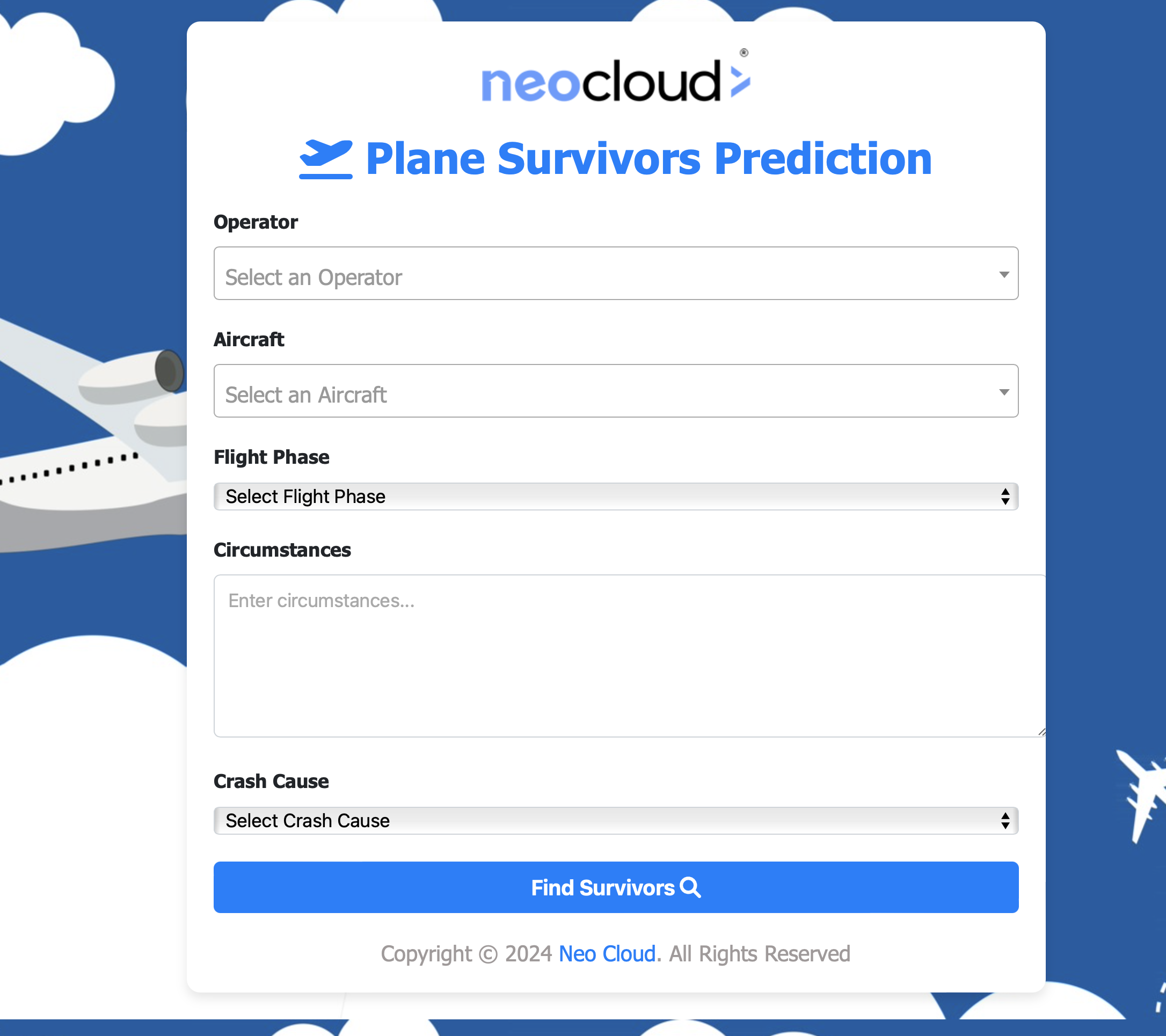 Airplane Deaths prediction System